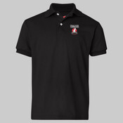 Youth Polo - Red/Black